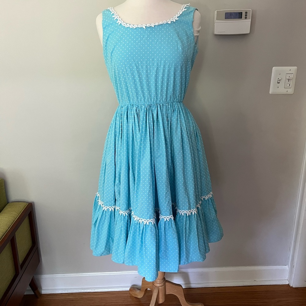 Authentic vintage square dancing dress